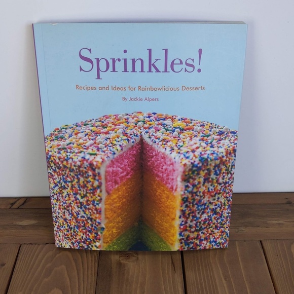 Sprinkles! Recipes and Ideas for Rainbowlicious Desserts- Paperback book - Picture 1 of 11